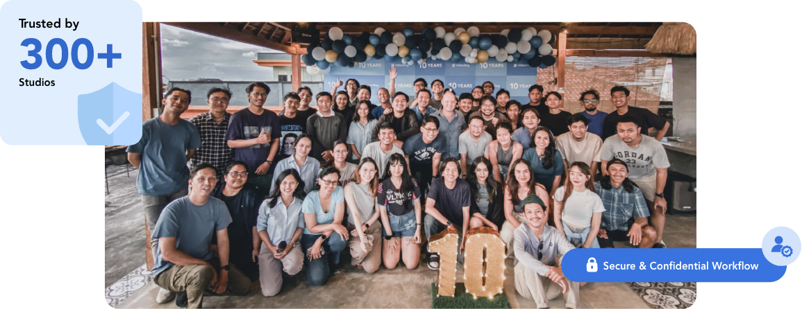 professional video editing